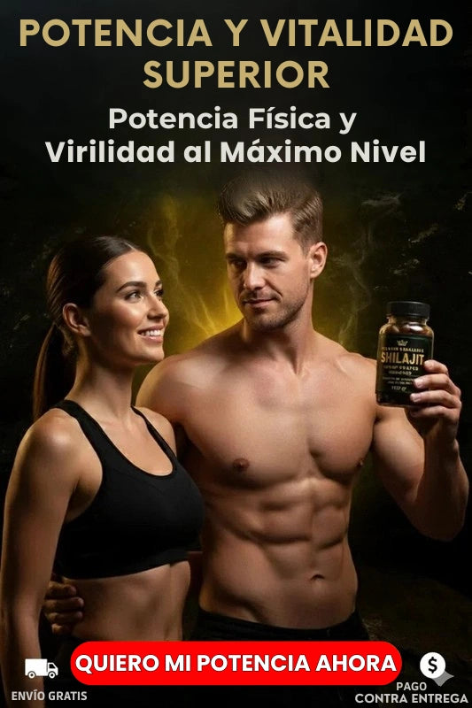 Shilajit del Himalaya - Energía y Vitalidad
