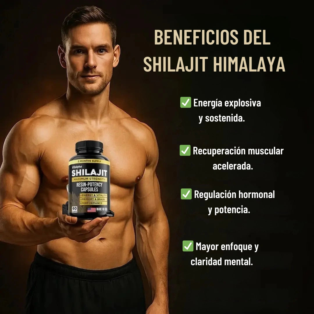 Shilajit del Himalaya - Energía y Vitalidad